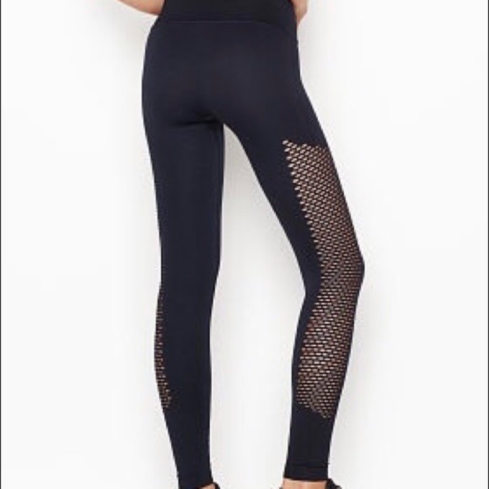 Seamless Yoga Pant w/ Mesh